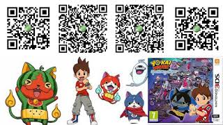 Yokai watch 2 green coin qr codes Yokai watch qrcodes 1 [upl. by Flan]