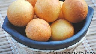 COLOMBIAN BUÑUELOS  How To Make Colombian Cheese Fritters  SyS [upl. by Chrystel227]