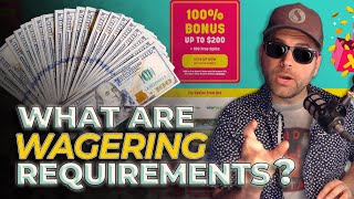 What Are Wagering Requirements WATCH BEFORE Claiming A Casino Bonus  Mr Casinova [upl. by Ragse]