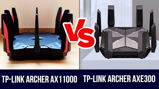 TP Link Archer AX11000 vs TP Link Archer AXE300 What Router is Best for Gaming [upl. by Euqinorev323]