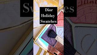 Dior Holiday 2024 Eyeshadow palette swatch dior makeup christmas youtubecreatorcommunity [upl. by Milstone529]