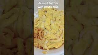 Ackee and salt fish [upl. by Nennek]