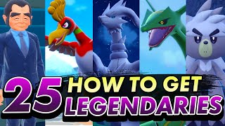 How to GET 25 Legendary Pokemon from the Indigo Disk Pokemon Scarlet and Violet DLC Pt 2 [upl. by Idonna63]