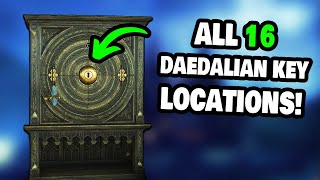 All 16 Daedalian Key Locations in Hogwarts Legacy STEPBYSTEP [upl. by Leifeste607]