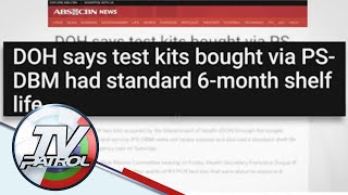 Biniling RTPCR test kits noon ng DOH standard ang shelf life  TV Patrol [upl. by Salzhauer]