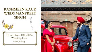 Rashmeen Kaur Weds Manpreet SinghLive ByAryan StudioM9416912300 [upl. by Anwat263]