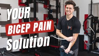 Bounce Back from Biceps Pain  4 Essential Exercises for Distal Biceps Tendinopathy Relief [upl. by Illyes]