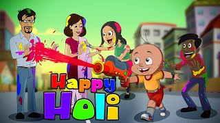 Mighty Raju  Happy Holi  Holi Special  Cartoon for kids [upl. by Natsirk]