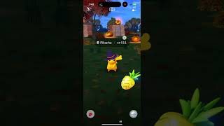 Shiny hat pikachu caught  shinypokemon pokemon shiny pikachu [upl. by Dionne]