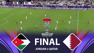 Jordan vs Qatar 13 2024 Asian Cup Final  Full Match [upl. by Amapuna]