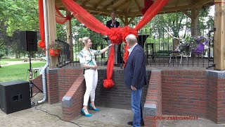 Opening Muziekkoepel ZBerghuizen en onderscheiding Felix Nijland [upl. by Schoenburg]