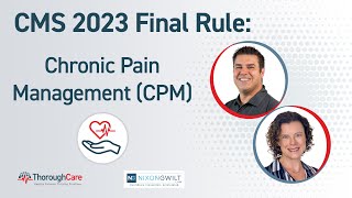 CMS 2023 Final Rule Chronic Pain Management CPM [upl. by Iggam]