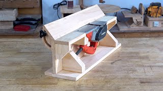 DIY Benchtop Jointer  How to Make a Jointer [upl. by Saied]