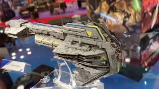 High Rez  Star Hawk Onager Class SD and More close ups from Gen Con 2019 [upl. by Breeze]