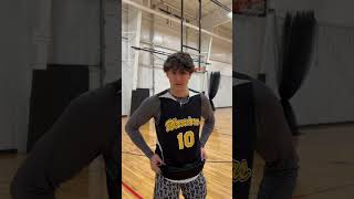 No way bro scored that many of his teams points😂🏀 viral basketball freshman hooper shorts [upl. by Laural]