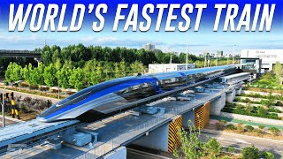 China’s New Maglev Bullet Train Is Now World’s Fastest Land Vehicle [upl. by Milton823]