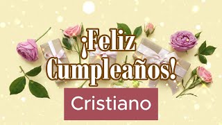 Feliz Cumpleaños Mensajes Cristianos para un Día Bendecido y Feliz [upl. by Aida]