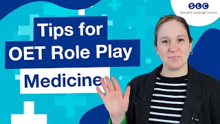 How to PASS the OET Speaking Role Play DOCTORS [upl. by Lelia]