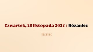 Różaniec  28 listopada 2024 [upl. by Phare943]