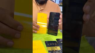 Applying glass protector on infinity hot 10 infinixhot10 infinixhot10i mobileprotector [upl. by Bullivant]