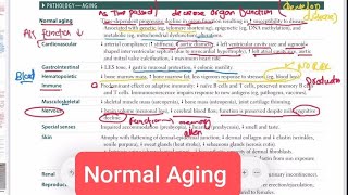 Normal Aging Pathology 53  First Aid USMLE Step 1 in UrduHindi [upl. by Alix]