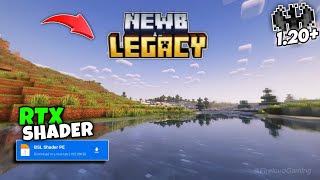 Improved Newb x legacy Shaders mcpe 12062  Render dragon shaders 120 [upl. by Sarid177]