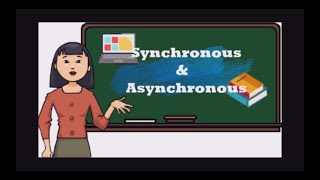 SYNCHRONOUS and ASYNCHRONOUS LEARNING [upl. by Royden]