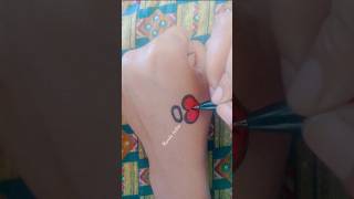 A letter tattoo designs ❤️simple easy tattoo shorts viralvideo [upl. by Krever]