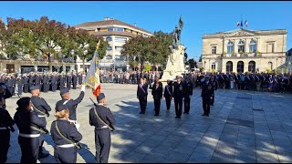 SaintDizier  un dernier hommage aux pilotes de Rafale décédés en août [upl. by Auoh]