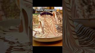 Most comforting cheesecake😍food dessertrecipes cheesecake vanilla viralvideo shorts youtube [upl. by Nerw7]