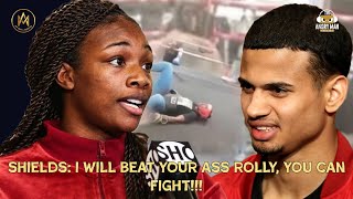 CLARISSA SHIELDS CHALLENGES ROLLY ROMERO TO FIGHT AFTER HE POST LEAKED SPARRING [upl. by Ainer]