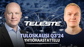 Teleste Q3’24 Varovaisia merkkejä paremmasta [upl. by Orag]