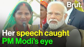 Her speech caught PM Modis eye [upl. by Gniliem]