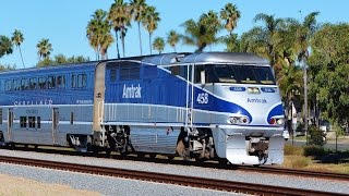 Amtrak Pacific Surfliner Trains [upl. by Drucy]