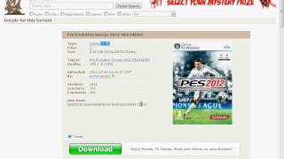 How To Download PES 2012  RELOADED [upl. by Eilsil]