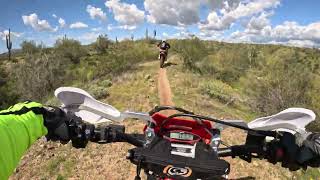 2023 Beta XTrainer 300 Single Track Arizona ride [upl. by Seeto]