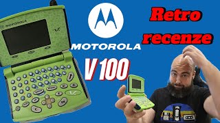 Retro recenze mobilního telefonu Motorola V100  stvořena pro SMS [upl. by Gardener]