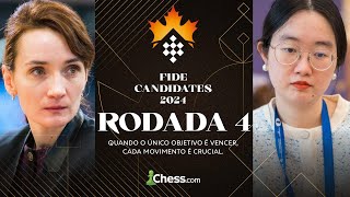 NOVO Líder e o FEMININO pegando FOGO Torneio de Candidatos  Rodada 4 [upl. by Iruj785]