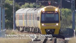 Strathpine Bald hills QR trains [upl. by Jangro]