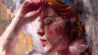 Expressing Emotion in Portrait Painting  Lockdown Painting Session Part 2 [upl. by Kirch]