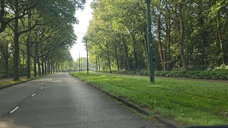 Driving in The Netherlands from Loosduinen to Rijswijk Saturday morning in The Hague [upl. by Giuditta]