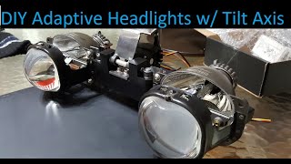 Fixing and Improving My DIY Adaptive Headlights [upl. by Landri]