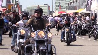 Harley Days 2014 in Hamburg [upl. by Mehalick]