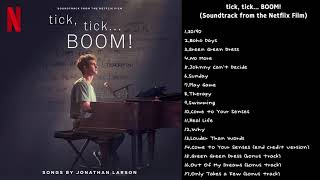 Tick Tick… Boom  Soundtrack from the Netflix Film [upl. by Grenville]