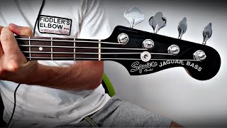 Squier Vintage Modified Jaguar Bass Special  Bass Demo [upl. by Mikkanen]