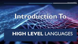 what is high level language [upl. by Oletha]