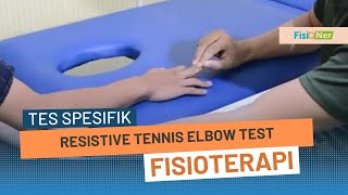 Resistive Tennis Elbow Test  Peradangan Pada Epikondilus Lateral [upl. by Riha]