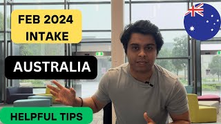 Feb 2024 Intake Australia  Student VISA Update  Tips and info [upl. by Aikal]