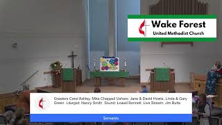 Wake Forest United Methodist Church NOVEMBER 10 2024 [upl. by Valma]