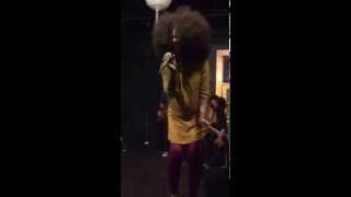 Adonica singing quotI Carequot cover by Beyonce Knowles The Sangers Room 122914 [upl. by Htirehc]